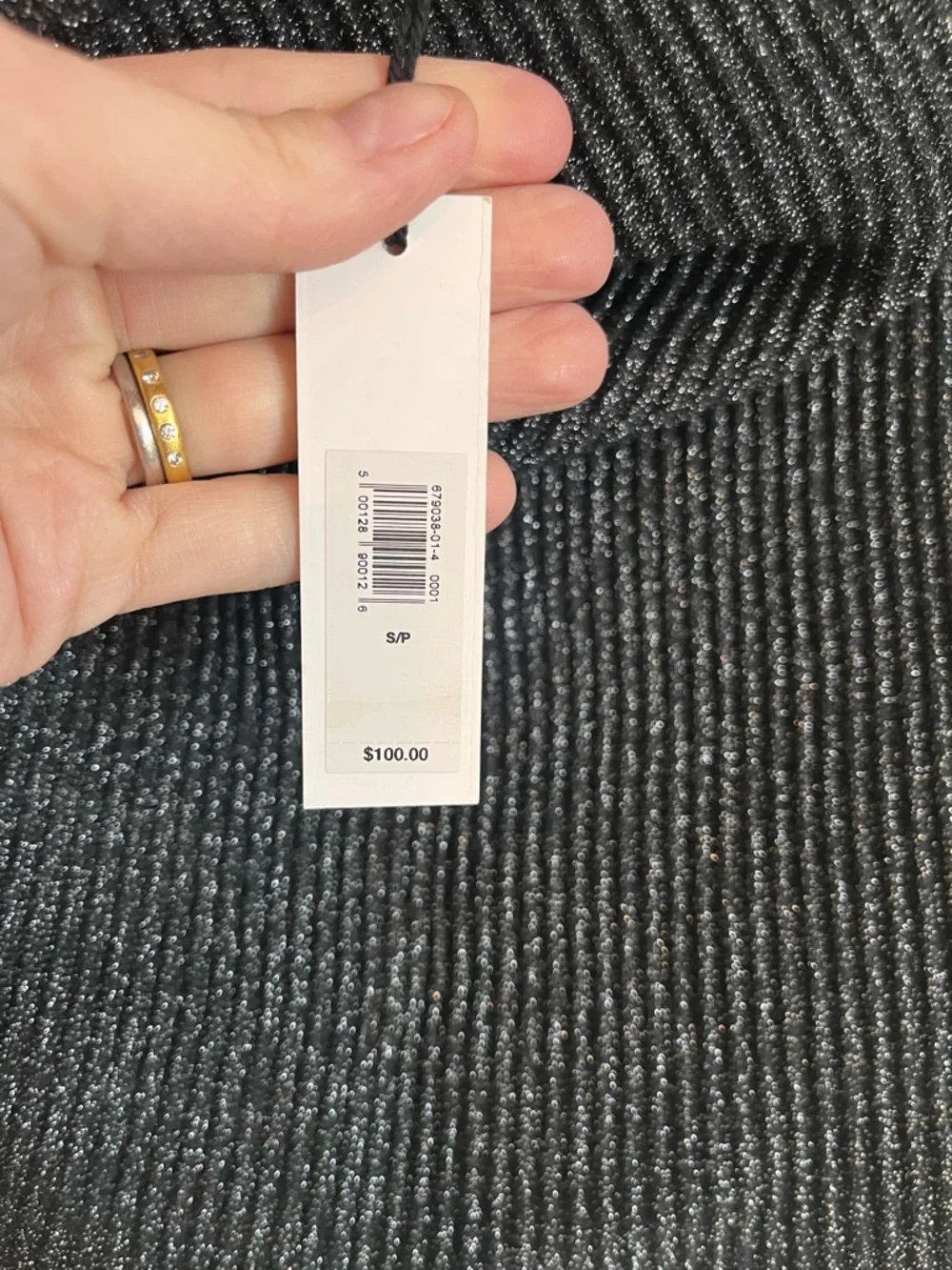Banana Republic NWT Sculpted Ribbed Strapless Top (Size S) - Picture 4 of 8